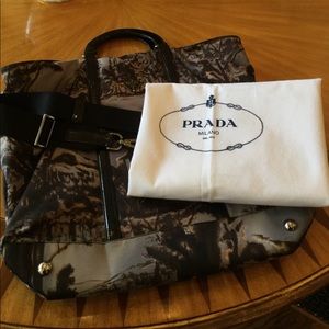 SALE!!!!!! 10% OFF Prada printed tessuto tote